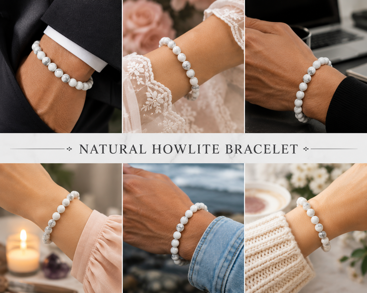Howlite Bracelet - Image 4